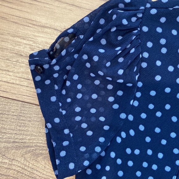 INC Polka Dot Blouse - Picture 3 of 5